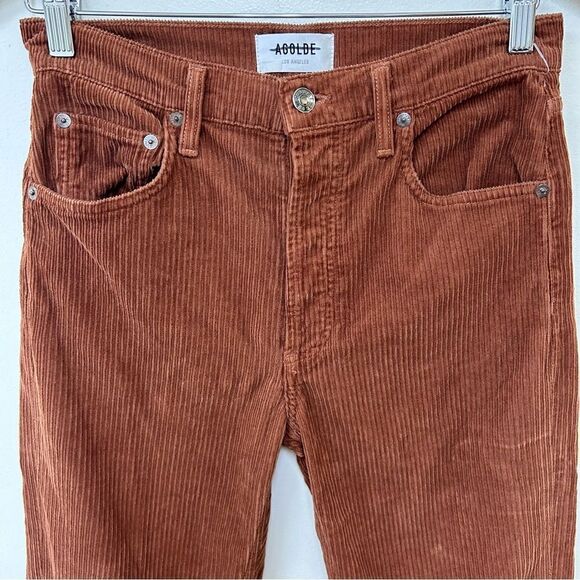 Agolde Riley Long Corduroy Size 26 - Picture 5 of 9